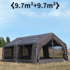Lều Bơm Hơi Mở Rộng JcHouse 19.4㎡（9.7+9.7）