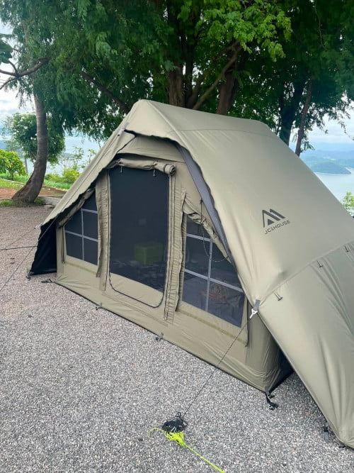 Lều Bơm Hơi Mở Rộng JcHouse (6.3m² + 7.2m²)