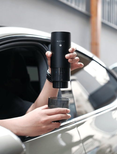 MÁY PHA CÀ PHÊ CẦM TAY 2 TRONG 1 NUTTII X TIMEMORE E-COFFEE