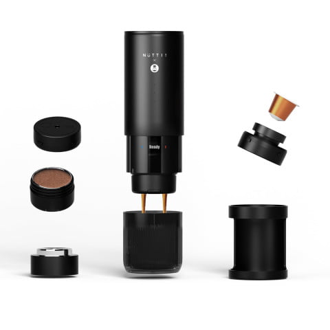 MÁY PHA CÀ PHÊ CẦM TAY 2 TRONG 1 NUTTII X TIMEMORE E-COFFEE