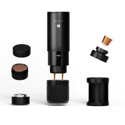 MÁY PHA CÀ PHÊ CẦM TAY 2 TRONG 1 NUTTII X TIMEMORE E-COFFEE